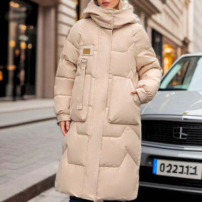 Lara™ | Lange Daunenjacke